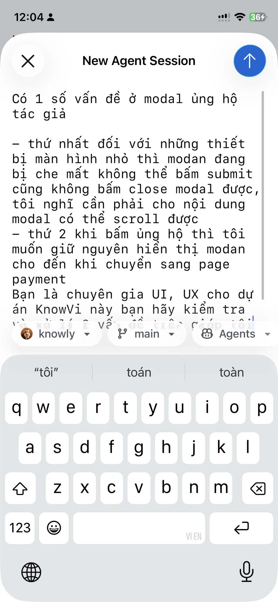 Prompt yêu cầu Copilot
